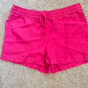J Crew Women's Pink Casual Shorts. 4 inch inseam